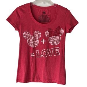 Disney Mickey + Minnie = Love Graphic Tee